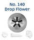 Loyal Piping Tp - No.140 Drop Flower