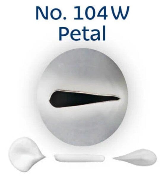 Loyal Piping Tip - No.104w Piping Tips The Cooks Kitchen 