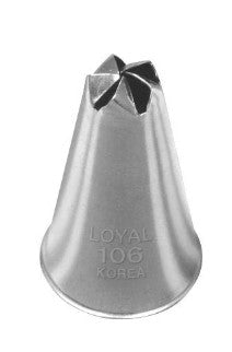 Loyal Piping Tip - No.106 Drop Flower