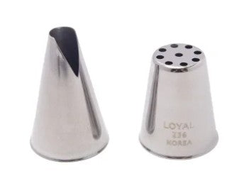 Loyal 2pc Texture Piping Tip Set (no.236 And 680)
