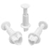 Mondo Heart Plunger Cutter Set 3pc Fondant Cutters The Cooks Kitchen 