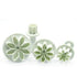 Mondo Bakeware - Daisy Flower Plunger Cutter Set 4pc Fondant Cutters The Cooks Kitchen 