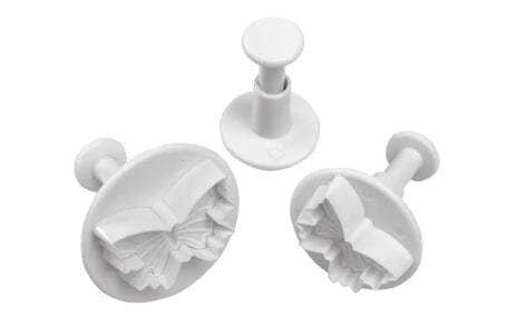 Mondo Bakeware - Butterfly Plunger Cutter Set 3pc Fondant Cutters The Cooks Kitchen Mandurah 