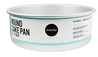 Mondo Pro Round Cake Pan 8in/20x7.5cm