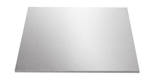 Mondo Cake Board Square - Silver Foil 8in/20cm Boards & Boxes & Packaging The Cooks Kitchen 