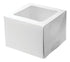 Mondo White Cake Box 6in Tall Square - 8x8" Boards & Boxes & Packaging The Cooks Kitchen 