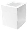 Mondo White Cake Box 10in Tall Square - 8x8