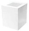 Mondo White Cake Box 10in Tall Square - 8x8