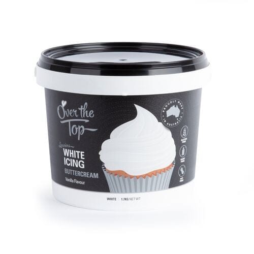 Over The Top Buttercream White 1.7kg Icing The Cooks Kitchen 
