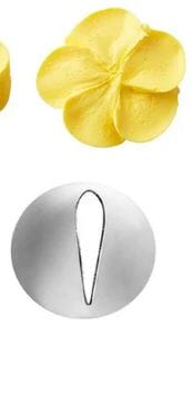 Mondo #104 S/s Rose Piping Tip Piping Tips The Cooks Kitchen 