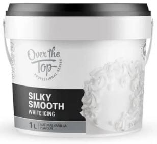 Over The Top - Silky Smooth Icing White 1l / 850g Icing The Cooks Kitchen 