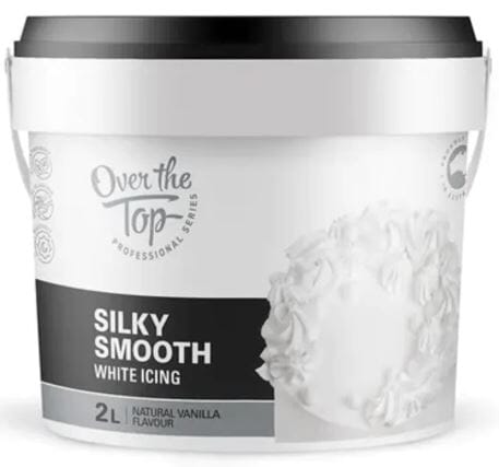 Over The Top - Silky Smooth Icing White 2l /1.7kg Icing The Cooks Kitchen 