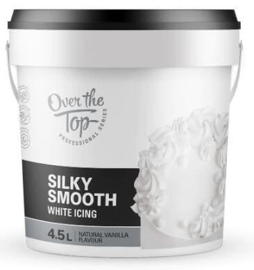 Over The Top - Silky Smooth Icing White 4.5 L Icing The Cooks Kitchen 
