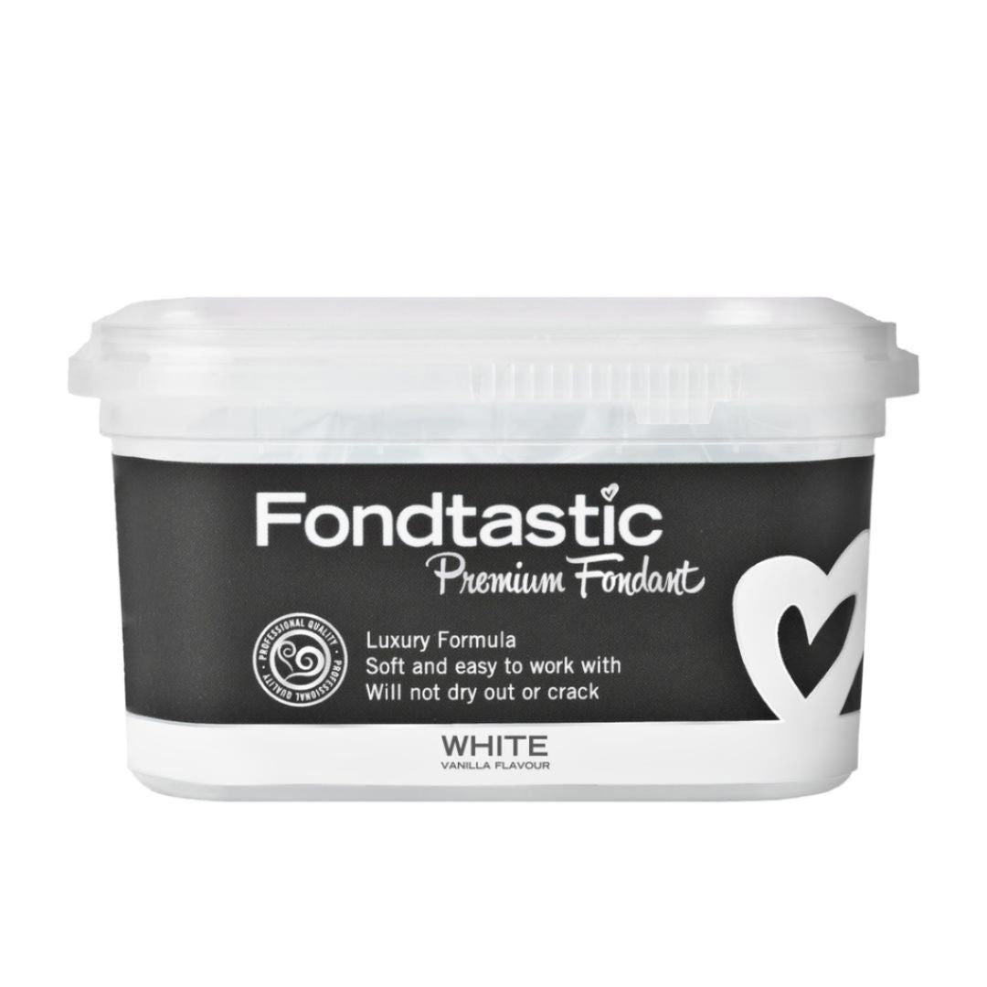 Fondtastic Premium Fondant - White 250g Fondant The Cooks Kitchen 