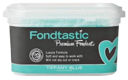 Fandtastic Premium Fondant - Tiffany Blue 250g Fondant The Cooks Kitchen 