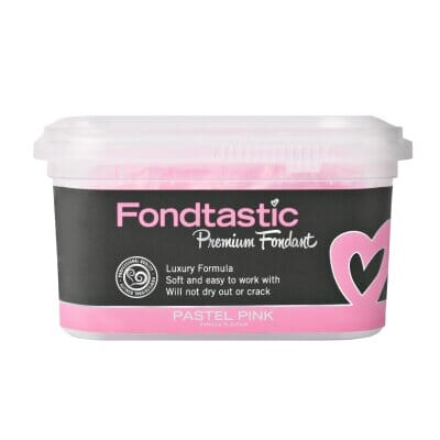 Fondtastic Premium Fondant - Pastel Pink 250g Fondant The Cooks Kitchen 