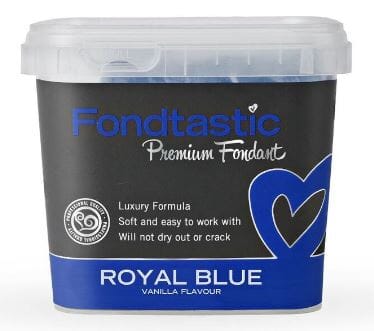 Fondtastic Premium Fondant - Royal Blue 1kg Fondant The Cooks Kitchen 