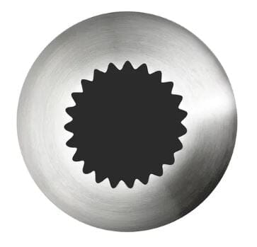 Mondo #172 S/s Open Star Piping Tip Piping Tips The Cooks Kitchen 