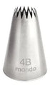 Mondo #4b S/s Open Star Piping Tip Piping Tips The Cooks Kitchen 