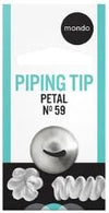 Mondo #59 S/s Petal Piping Tip