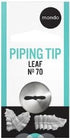 Mondo #70 S/s Leaf Piping Tip Piping Tips The Cooks Kitchen 