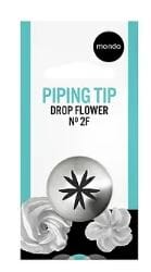 Mondo #2f S/s Drop Flower Piping Tip Piping Tips The Cooks Kitchen 