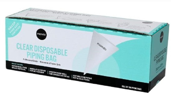 Mondo Disposable Piping Bags 18" - 100 Roll