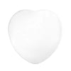 Mondo Heart Cake Board 10in White - 3mm Compressed