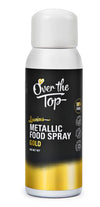 Over The Top Metallic Food Spray 48g - Gold