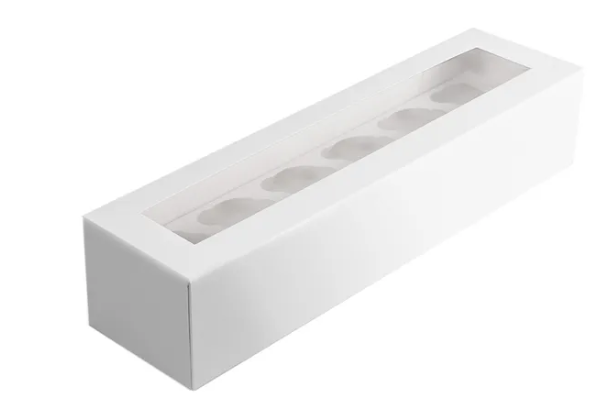 Mondo Cupcake Box Long 12 Cup 51x15x10cm