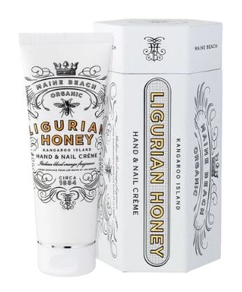 Maine Beach Organic Ligurian Honey (with Italian Blood Orange) Hand & Nail Creme 100ml Body Products The Cooks Kitchen 