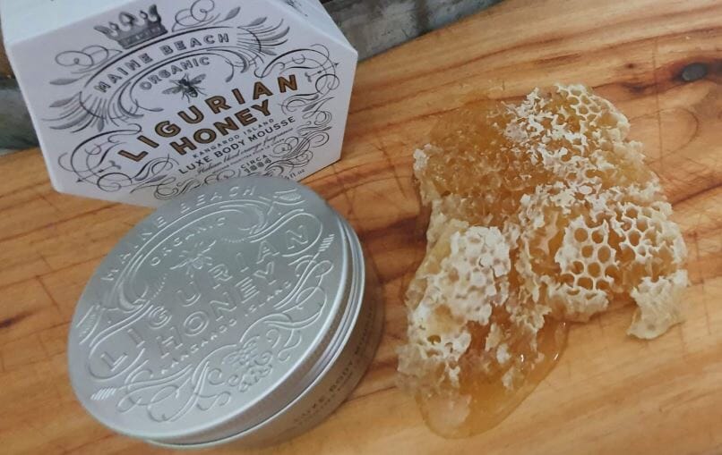 Maine Beach Organic Ligurian Honey (with Italian Blood Orange) Body Mousse 100ml Body Products The Cooks Kitchen 