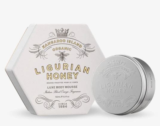 Maine Beach Organic Ligurian Honey (with Italian Blood Orange) Body Mousse 100ml Body Products The Cooks Kitchen 