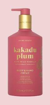 Maine Beach Kakadu Plum (with Wild Rosella) Body & Hand Creme 500ml Body Products The Cooks Kitchen 