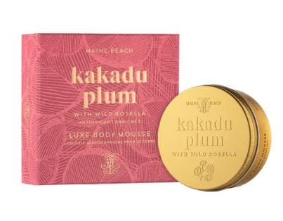 Maine Beach Kakadu Plum (with Wild Rosella) Body Mousse 150ml Body Products The Cooks Kitchen 