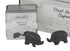 S/2 Forget Me Not Elephant 4x7cm To be sorted The Cooks Kitchen 
