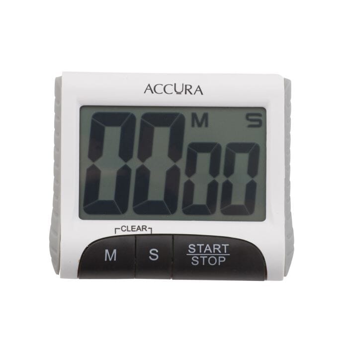 Accura Digital Timer 99 Min 59 Sec - White Misc - Food Preparation The Cooks Kitchen 