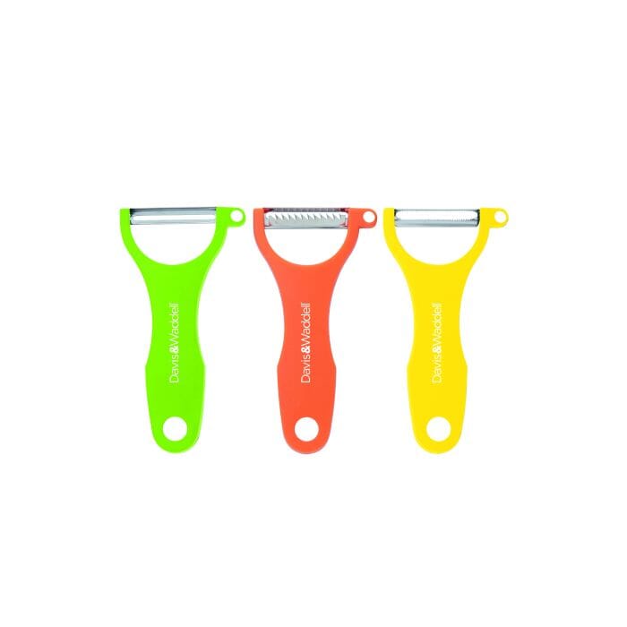 Davis & Waddel 3pc Peeler Set - Julienne, Serrated, Standard Peelers & Stoners The Cooks Kitchen 