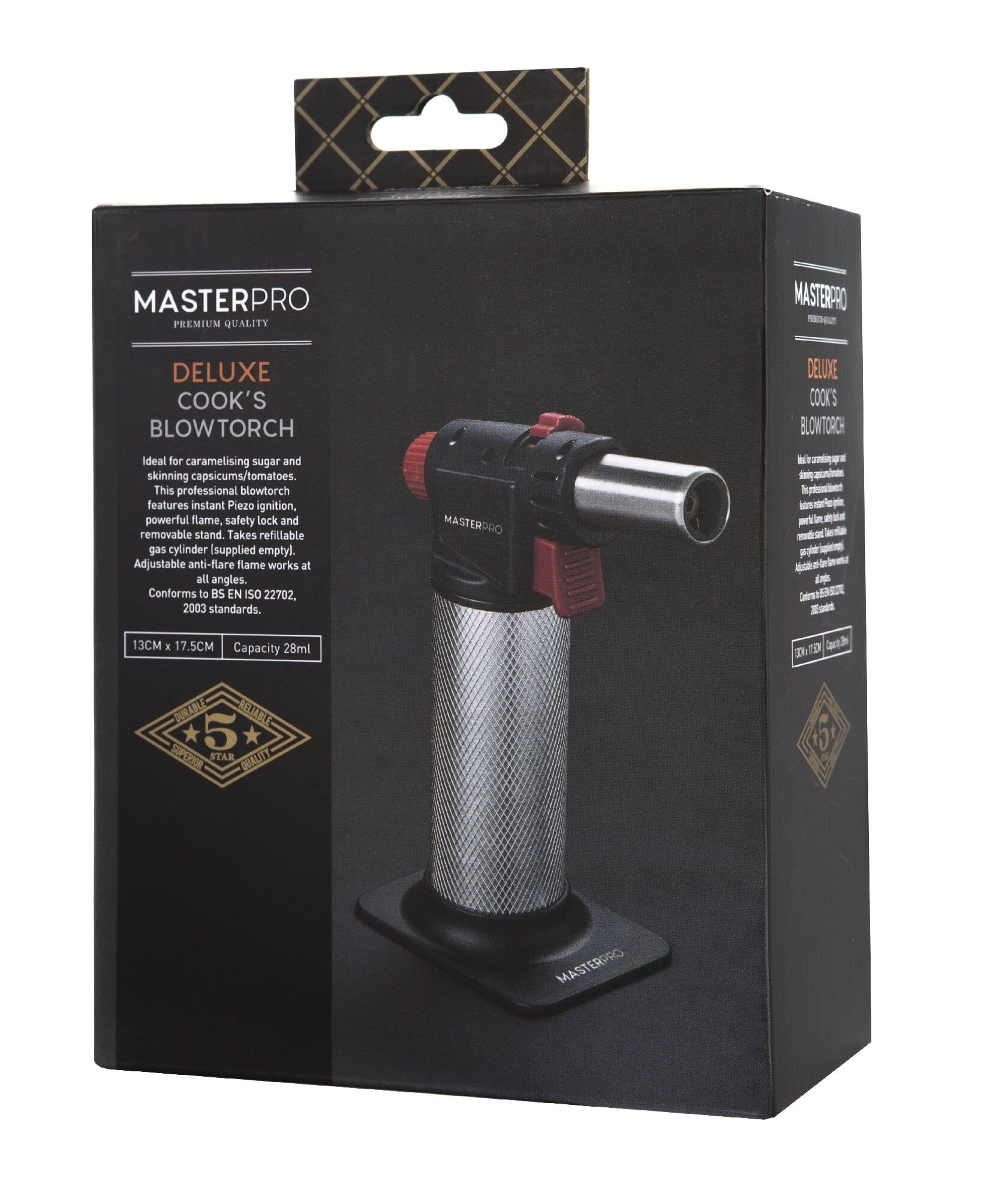 Masterpro Deluxe Large Professional Blow Torch 13x17.5cm Blowtorches The Cooks Kitchen 