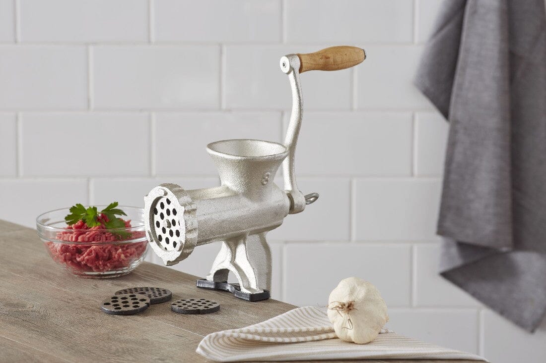 Davis & Waddell Meat Mincer No.8 W/ 3 Blades Slicers - Choppers, Mincers & Mashers The Cooks Kitchen Mandurah 