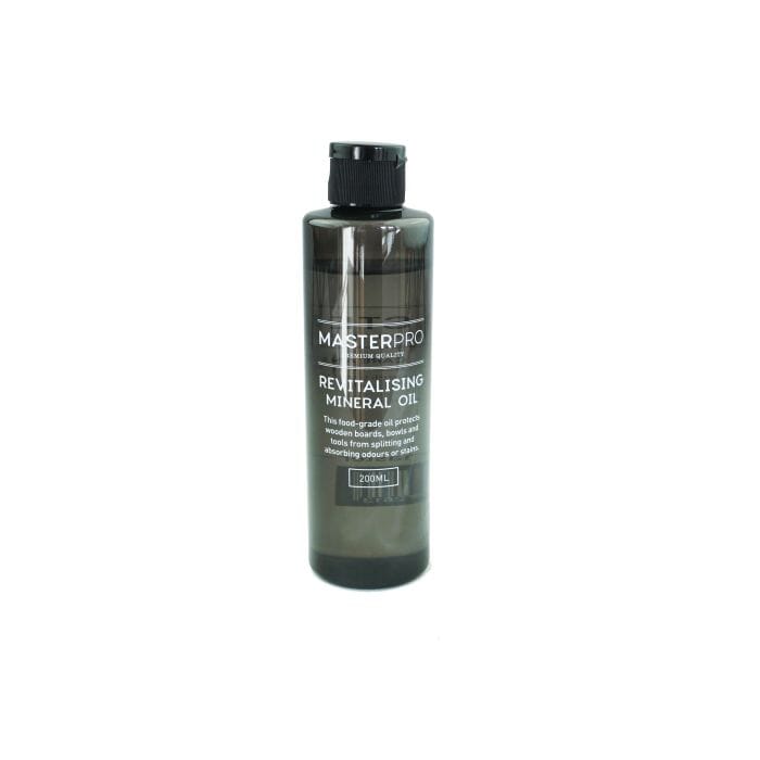 Master Pro Food Grade Mineral Oil 200ml Chopping Boards & Surface Savers The Cooks Kitchen 