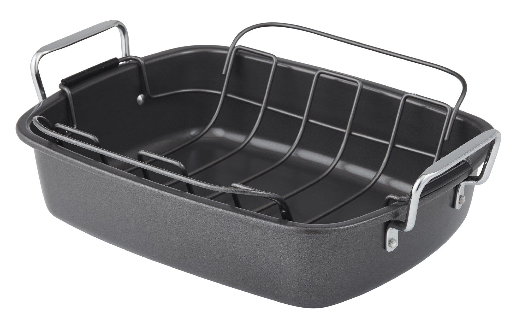 Masterpro Non-stick Ultimate Roaster With Rack Roasting & Smoking The Cooks Kitchen 