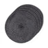 Amalfi Jai Placemat S/4 35x35cm Black Placemats & Coasters The Cooks Kitchen 