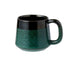 Leaf & Bean Roma Reactive Glaze Mug Green 500ml Mugs - Cups & Saucers The Cooks Kitchen Mandurah 
