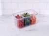 Davis & Waddell Fridge Storage Box 5.5l W/ 3 Inner Boxes 31.7×16.4×14.7cm