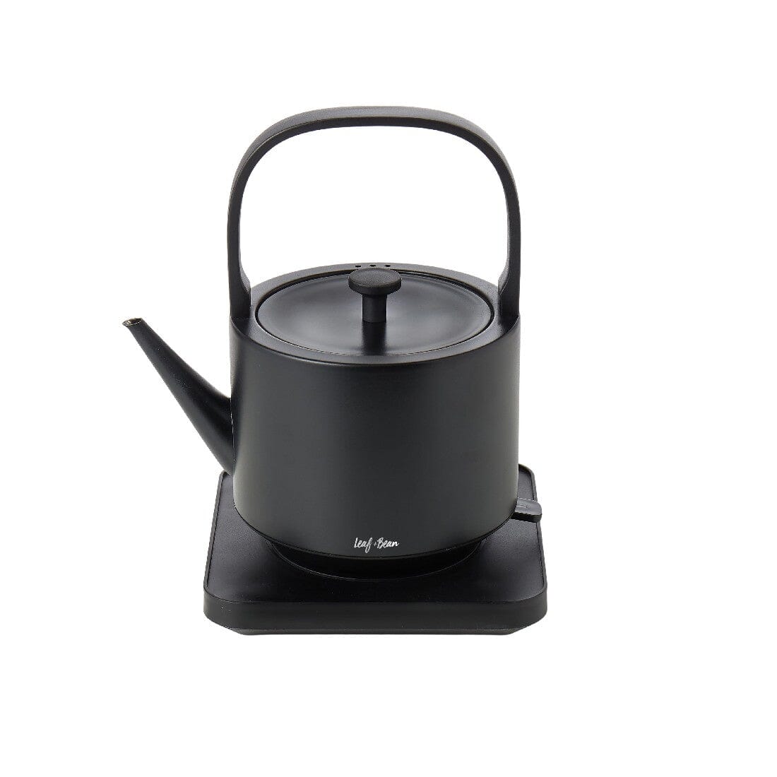 Leaf & Bean Electric Kettle Matte Black 700ml/20.5x16.3x24.8cm Toasters & Kettles The Cooks Kitchen 