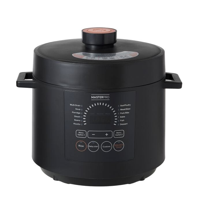 Masterpro 12 In 1 Multi Cooker 6l Black Multi Cookers The Cooks Kitchen 