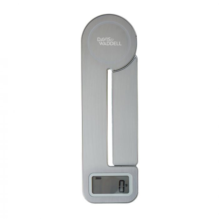 Es Battery Free Kitchen Scale 22x6.6c2.4cm Silver