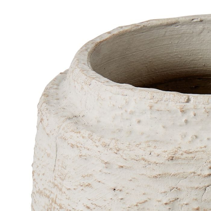 Amalfi Textured Terracotta Vase 21x32cm Vases & Planters The Cooks Kitchen 