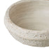 Amalfi Textured Terracotta Bowl White 23x23x11cm Vases & Planters The Cooks Kitchen 